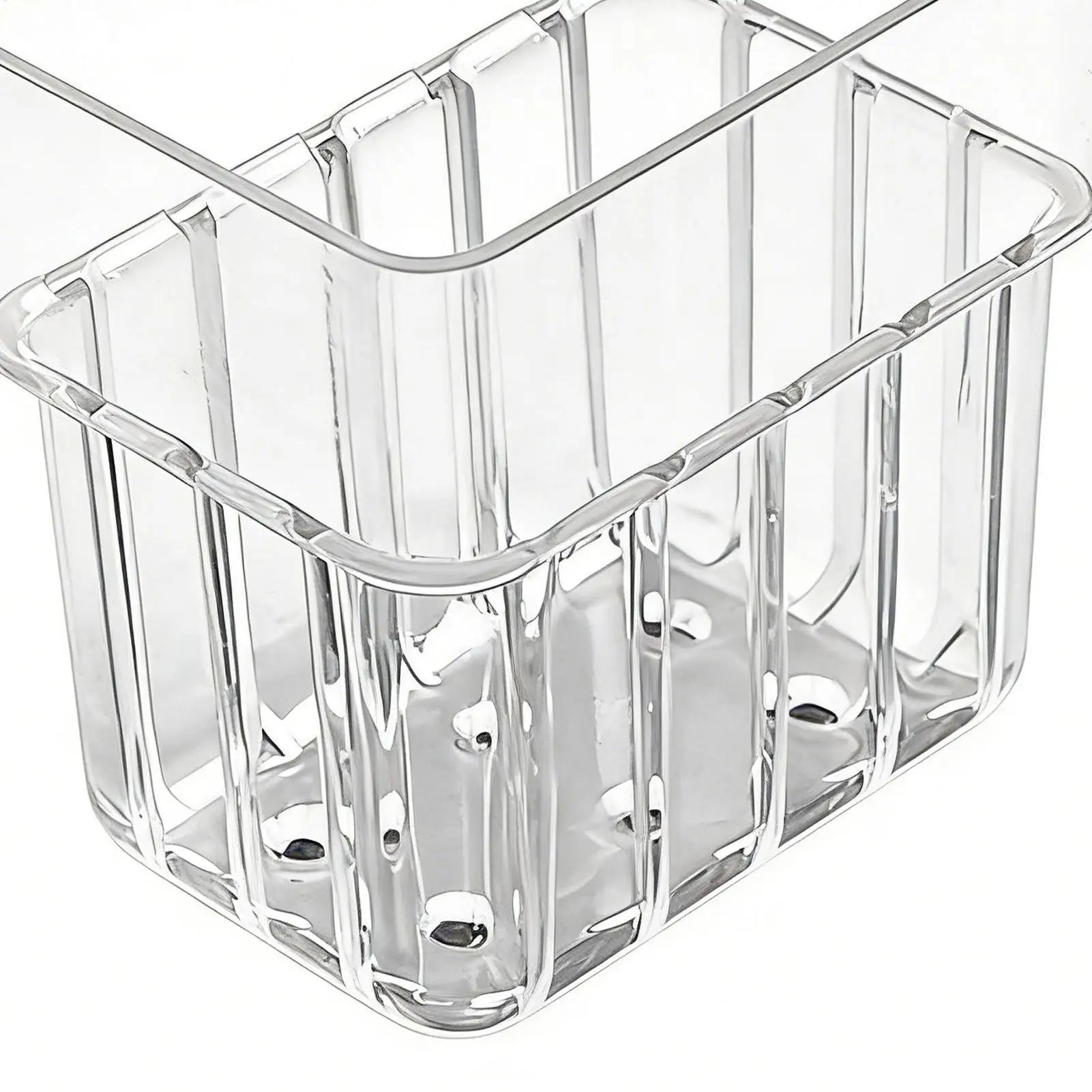 Plant Holder Aquarium Transparent Hangable Pot Aquatic breathable Plant Holder for Fish Tank Hydroponic stable Home Cultivation