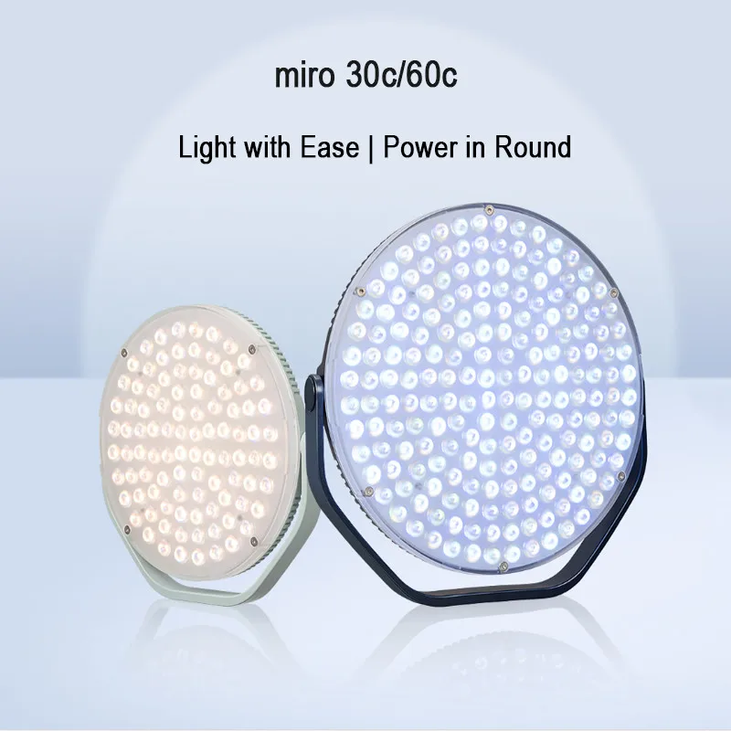 

Nanlite miro 30c 60c полноцветный круглый панельный светильник 2700K-7500K с управлением через приложение, заполняющий свет для фотосъемки на открытом воздухе, студии, прямой съемки