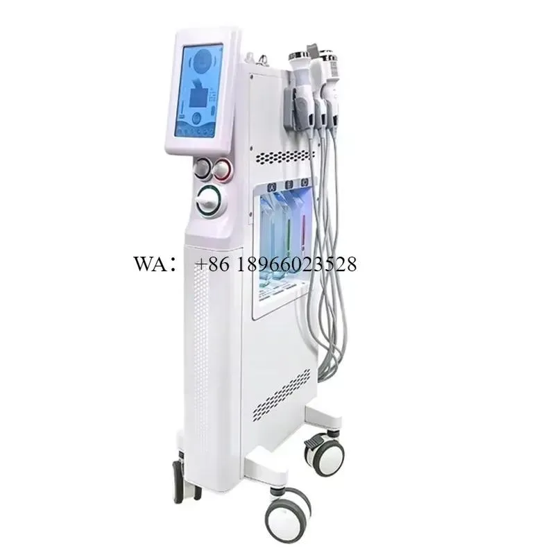 WMWMNU New H2O2 Hydro Dermabrasion Rejuvenation Face Spa Hydrogen Oxygen Small Bubble Beauty for Care US EU ZA