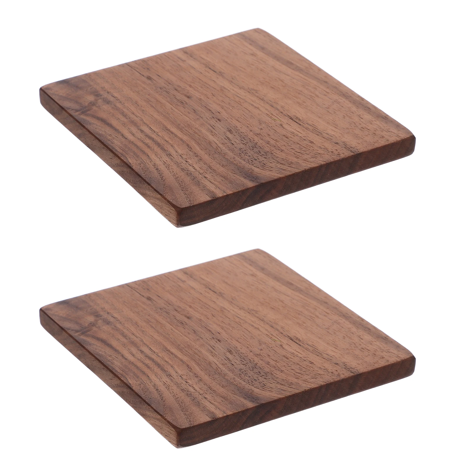 

2Pcs Thickened Black Walnut Wood Craft Board DIY Carving Projects Unfinished Basswood Blocks Large Plank Wood Blanks Plaques