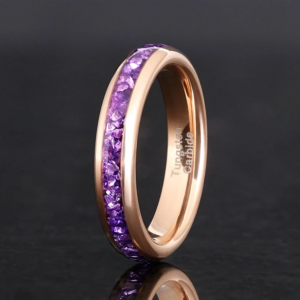 Purple Wedding Band for Her: The Perfect Blend of Uniqueness, Durability, and Meaning