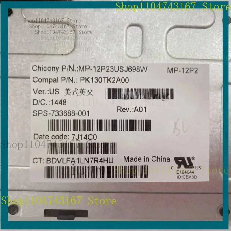 

Q Q1 New Original for HP ZBook 15 17 G1 G2 US laptop keyboard with backlight 733688 -001