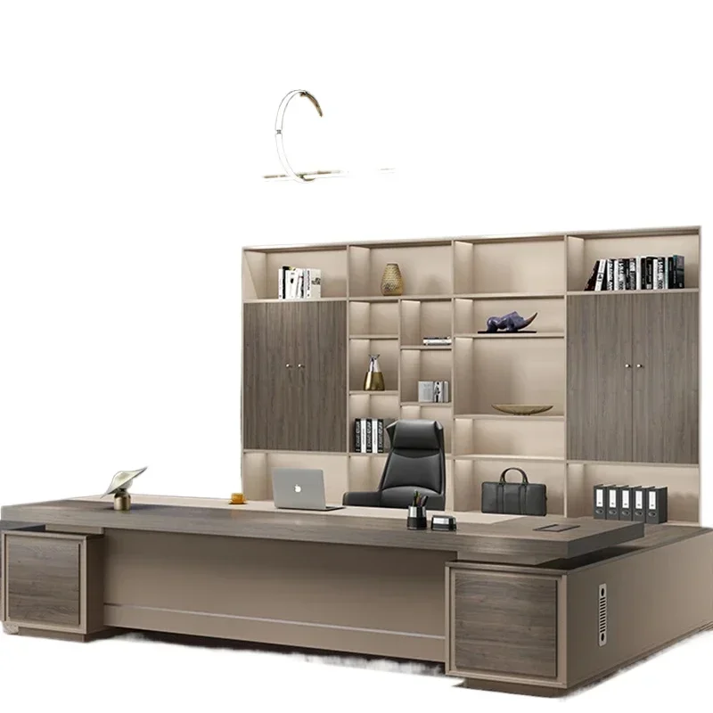 미적 감각이 돋보이는 임원용 책상 전문가용 좌석 책상 침실용