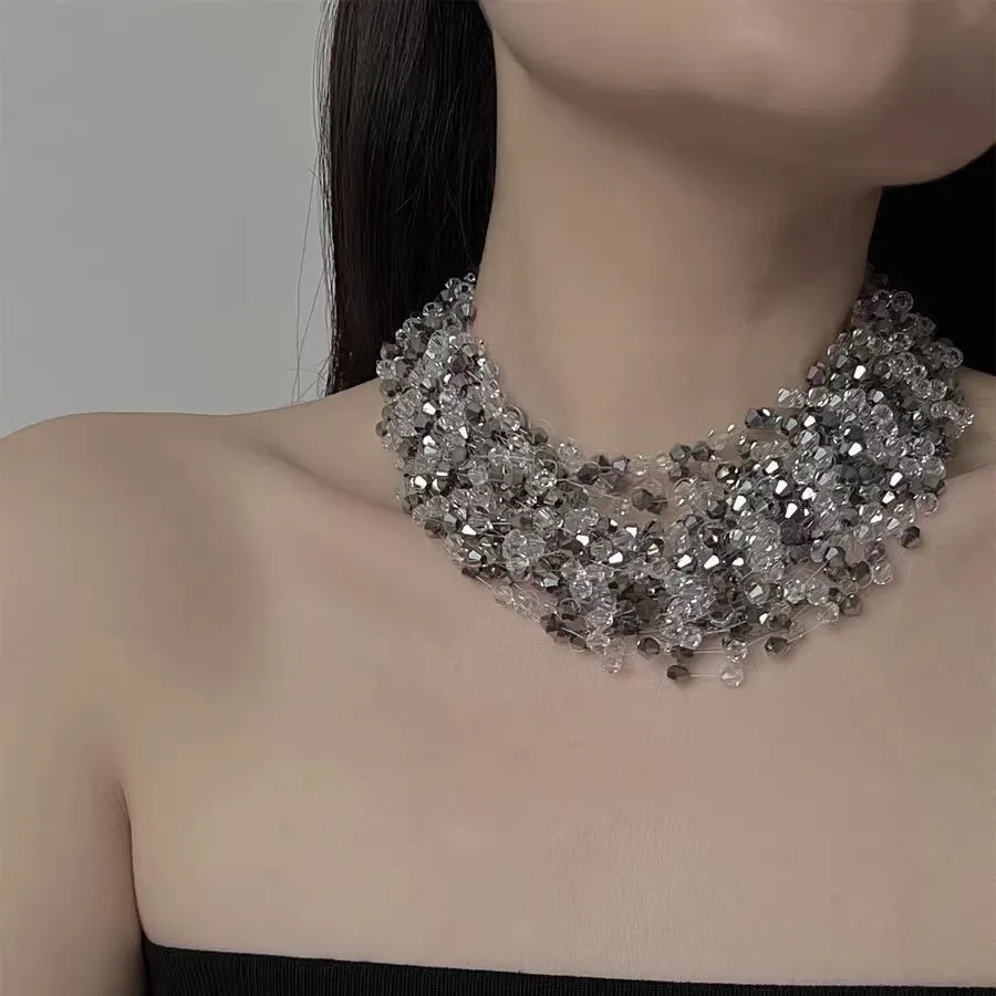 Withered Light Luxury Multi-layer Collarbone Chain With A Fashionable And High-end Feel Jewelry Necklace Necklaces For Women