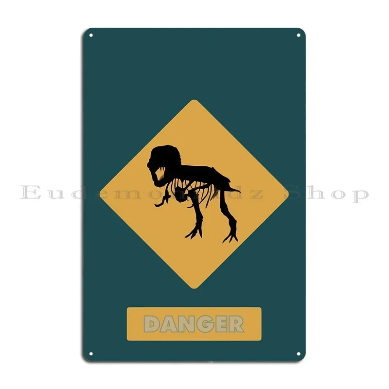 Danger Metal Plaque Poster Funny Party Wall Plaque Character Cinema Tin Sign Poster