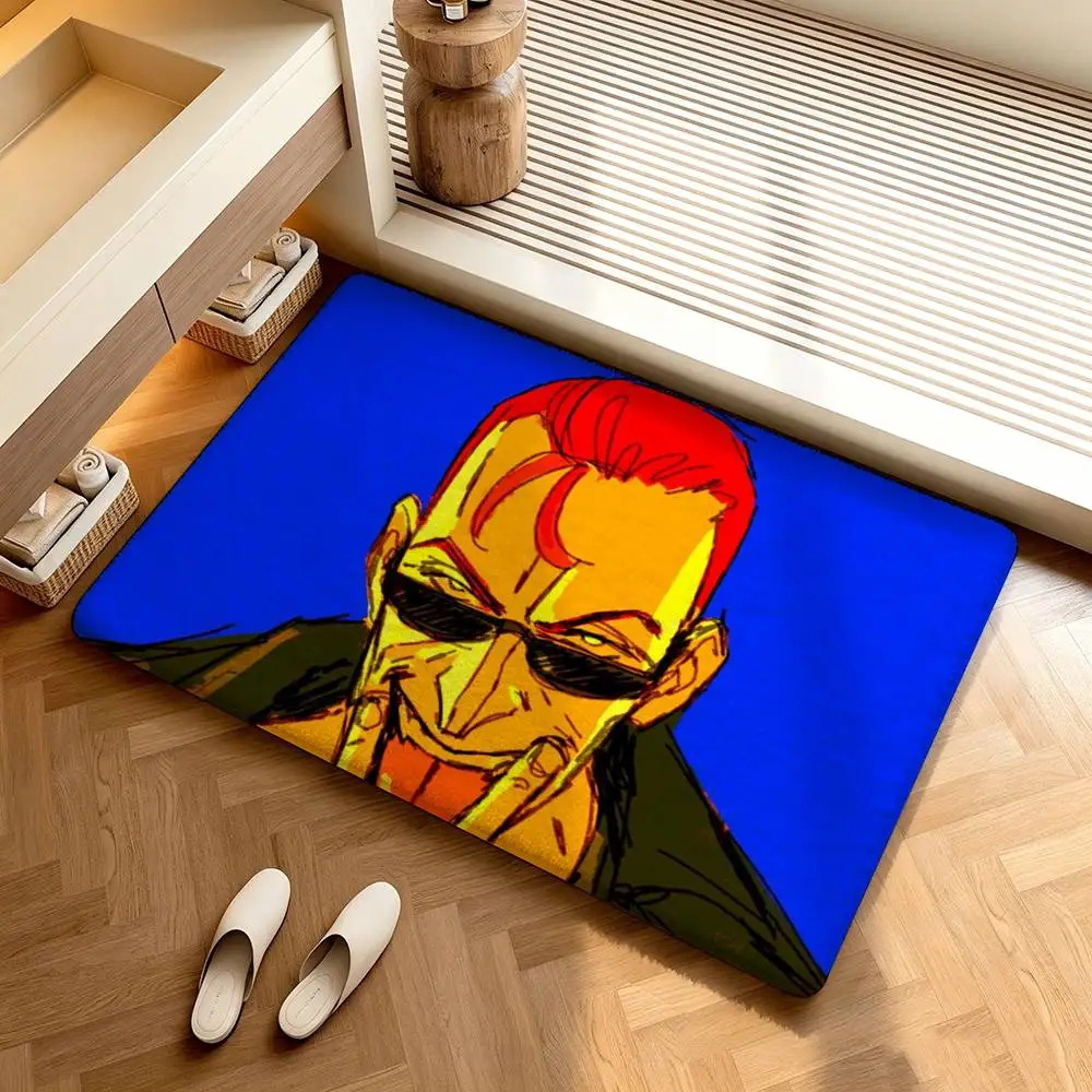 The P-Postal D-Dude Customizable  Shower Room Absorbent Small Floor Mat Soft Comfortable Decorative Foot Mat
