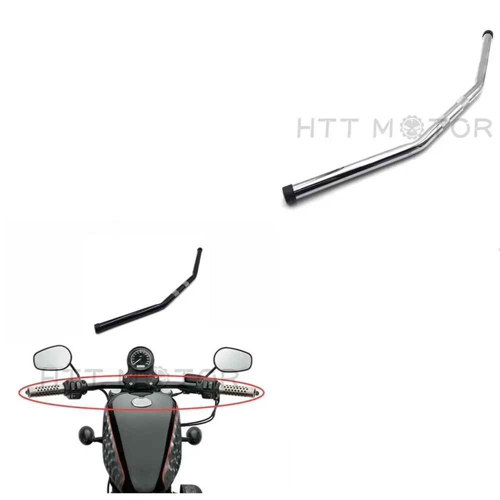 

1" Inch Tracker Drag Bar Handlebars For Harley Davidson Sportster XL 883 1200 Aftermarket Motorcycle Parts Chromed