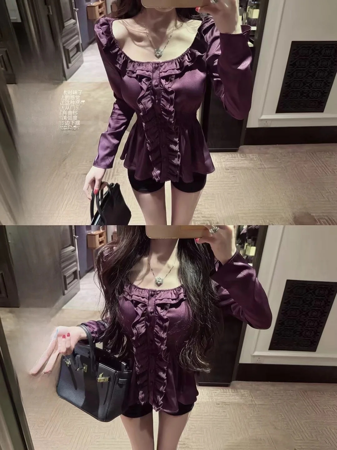 

Белая блузка с кружевной отделкой в корейском стиле, женская одежда, изысканный дизайн, полиэстер, V-образный вырез, длинный рукав, стандартный крой