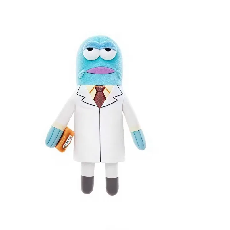 Cute SpongeBob SquarePants Ugly Plush Toy Keychain Funny Soft Stuffed Toy Bag Charm Pendant Backpack Hanging Ornament Small Gift