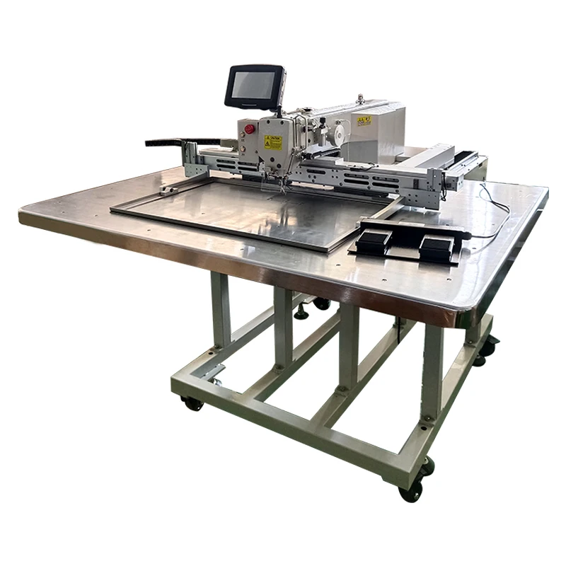 Machine à coudre industrielle de couture de cuir de Machine à coudre de modèle d'ordinateur programmable 6040 pour des chaussures