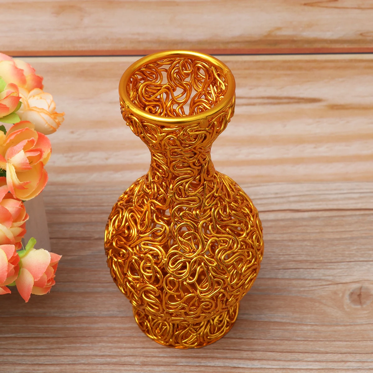 

Flowerpot Aluminum Flower Pot Metal Flower Bottle Aluminum Vase Storage Container