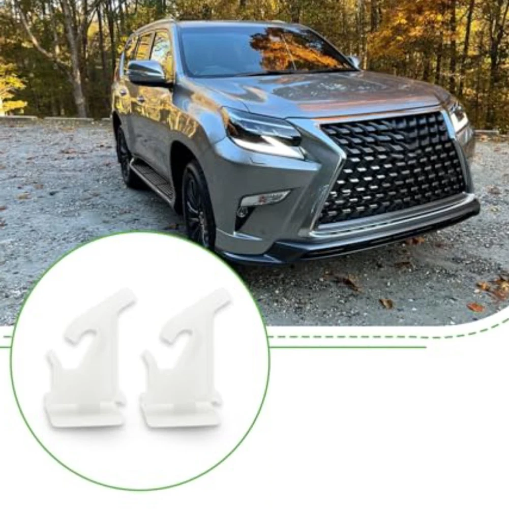 Automotive Seat Clips White 71769-60040 Clips Anti-aging Properties Compatible With GX400 Designed For Prado 2.7L
