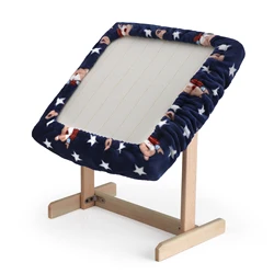 Square Embroidery Hoop Wooden Gripper Strips For Punch Needle DIY Embroidery Sewing Cloth Painting Quilting Frame