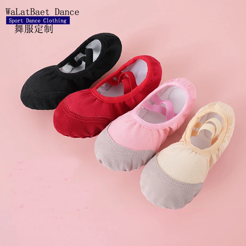 

Ballet Slippers For Girls Classic Split-Sole Canvas Dance Gymnastics Baby Yoga Shoes Kids Dance shoe Women Ballerina