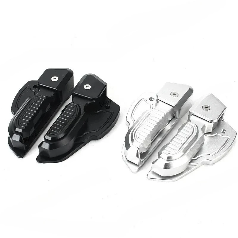 دواسة دراجة نارية من سبائك الألومنيوم بدواسة مركبة كهربية قابلة للطي ملحقات تعديل الدراجة النارية #1