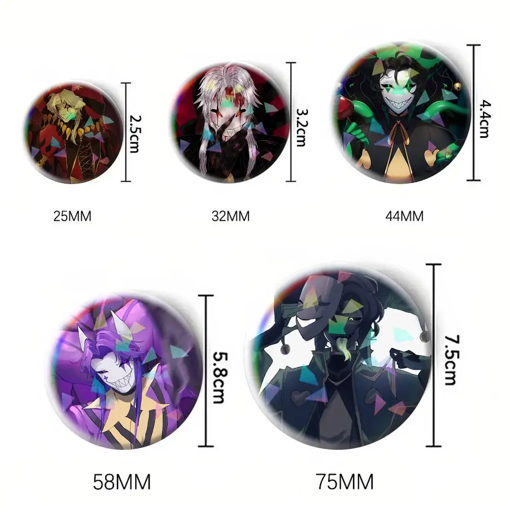 The Freak C-Circus G-Game  75mm 44mm 25mm Brooch Backpack Hat Pins Accessories Toys Badge