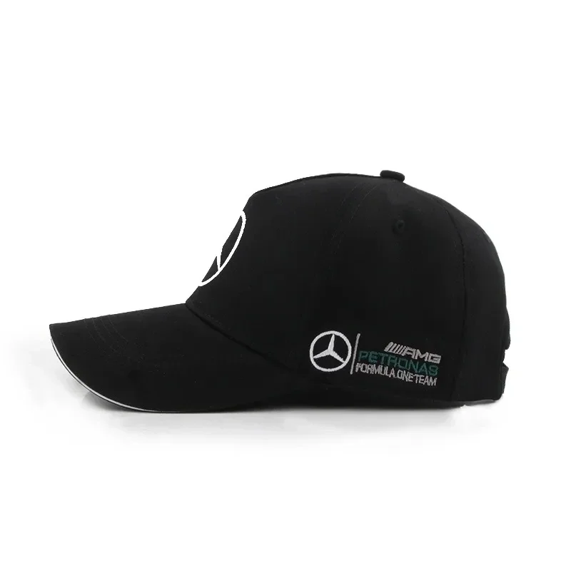 Mercedes Benz Embroidered Car Adjustable Sports Baseball Casual Hat Mercedes Benz Baseball Hat Big G Hat F1 Racing Motorcycle Du