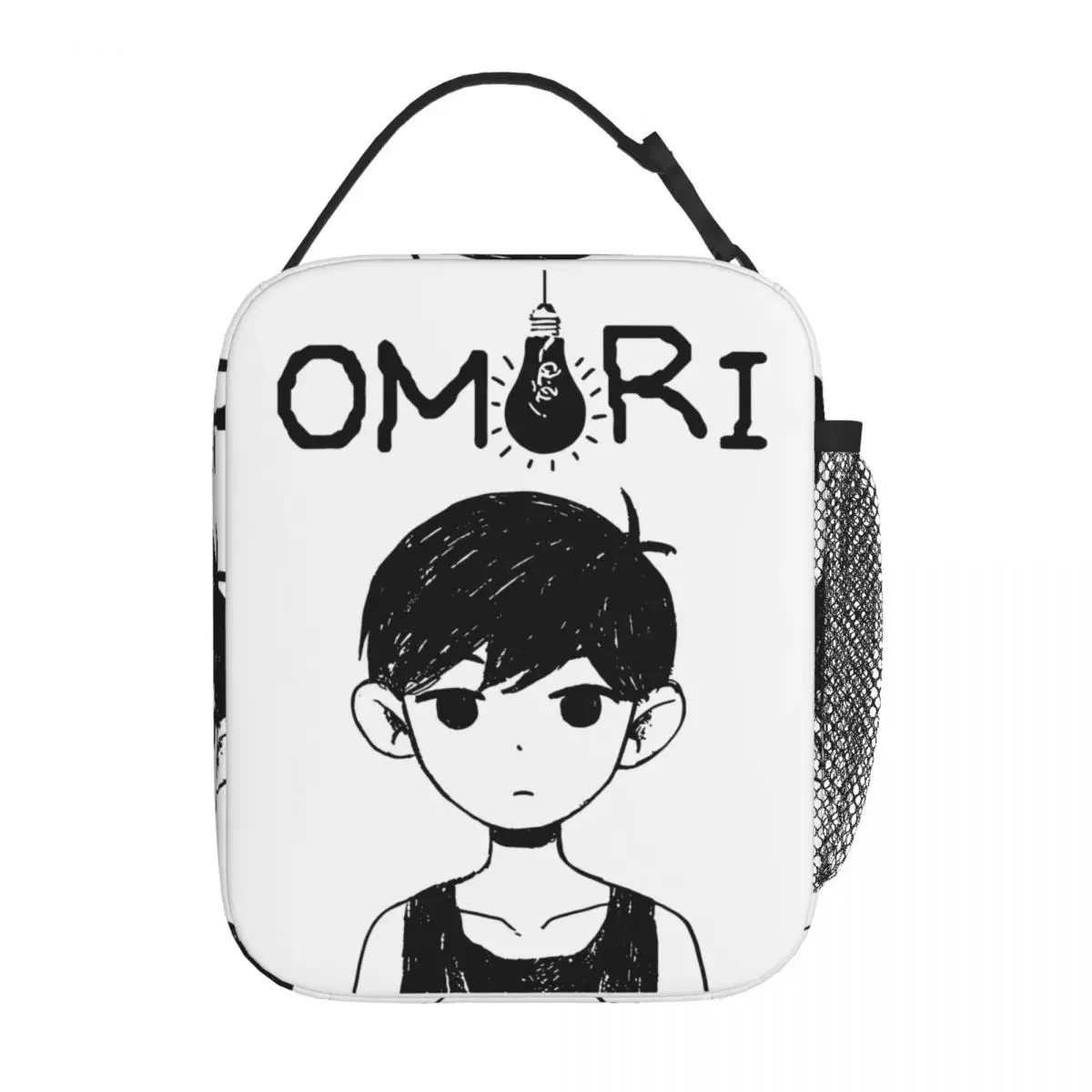 

Omori Merch Omori аксессуары для мультфильмов игр изолированные сумки для обеда для офиса коробка для еды портативный холодильник термокоробки для обеда