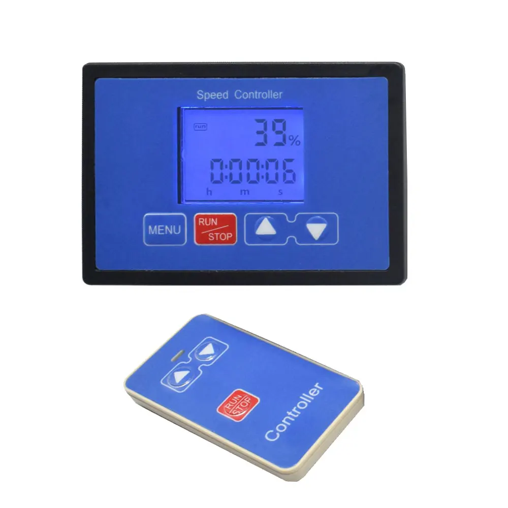 DC 6.5V-55V PWM Speed Controller 30A LCD Digital Display 0~100% Tachometer Adjustable Wireless Remote Control DC Motor Governor