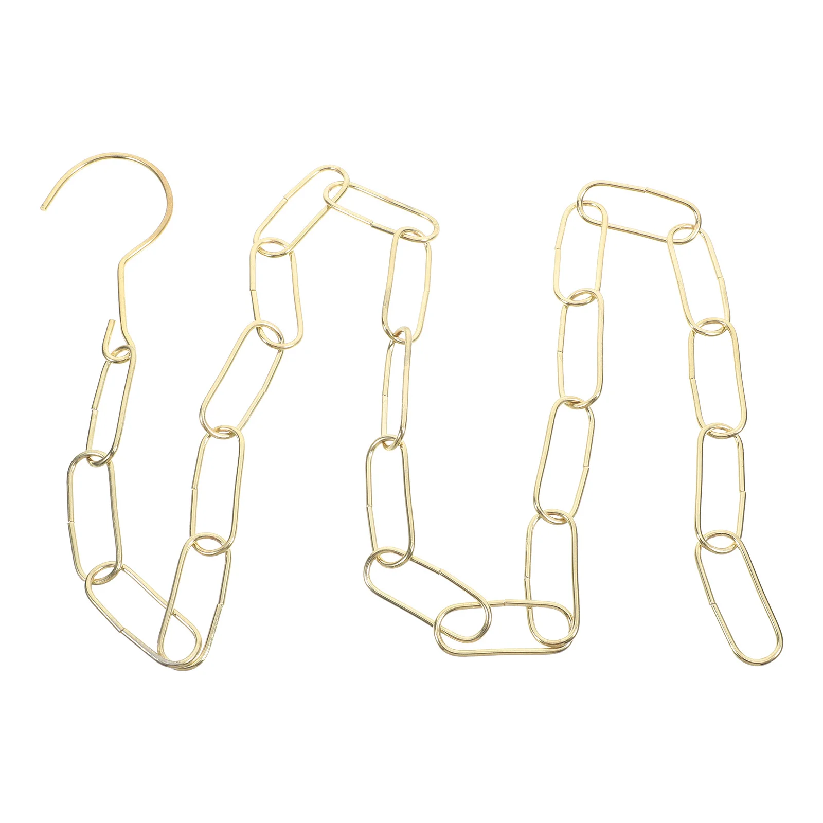 

Display With Hook Heavy Duty Iron Chain For Clothes Hanging Retail Market Shop Decorative Chains Garment Hanger Chain