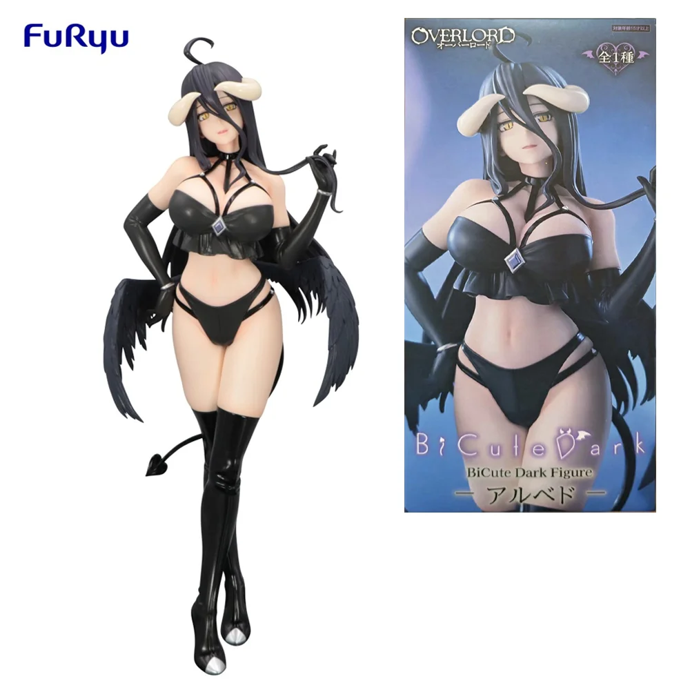 

Furyu оригинальный BiCute Dark OVERLORD albedo аниме фигурка игрушки для мальчиков и девочек детский подарок на день рождения Коллекционная модель