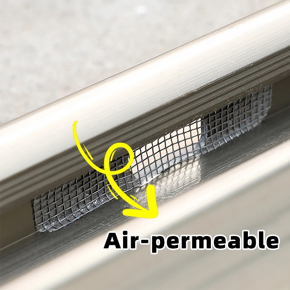 Fenster Bildschirm Anti Moskito Patch Auspuff Gitter Fenster Tür Entwässerung Loch Paste Mesh Net Bildschirme Unsichtbare Reparatur Aufkleber – Detail 4
