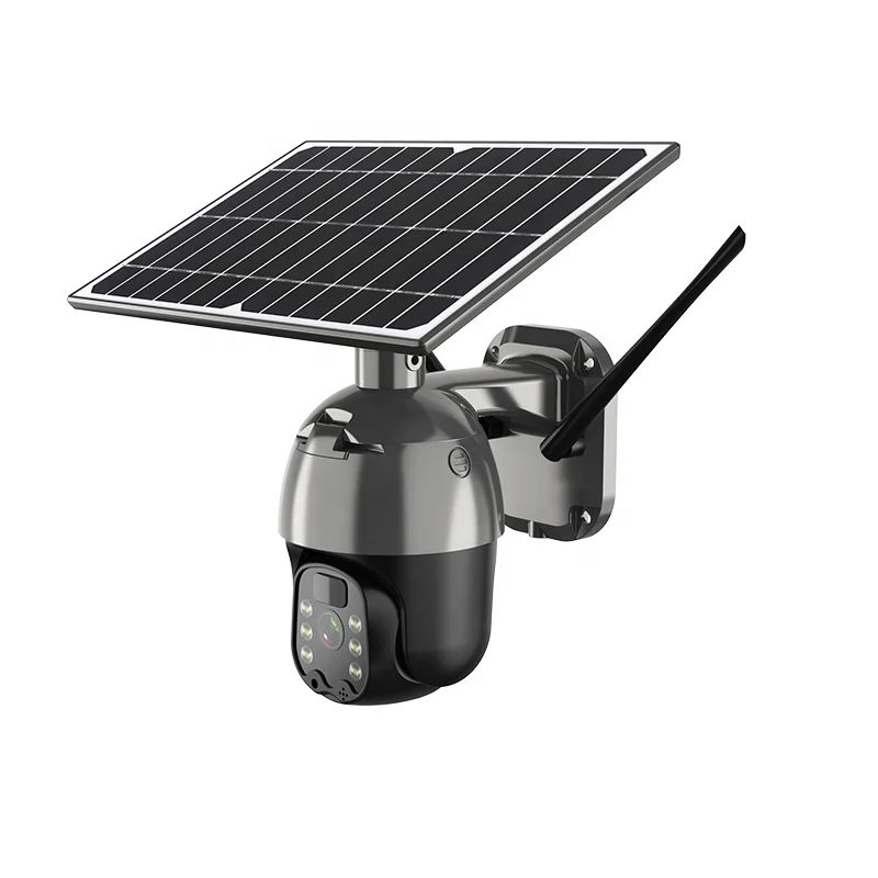 

Outdoor 3MP 1536P 1080P Solar Panel IP PTZ Night Vision Video Surveillance CCTV PIR Solar Powered Wifi IP Camera