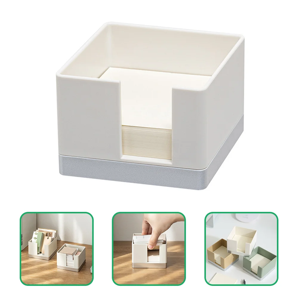 Office Gifts School Supplies Storage Box Pads The Memo Paper Dispenser Desk