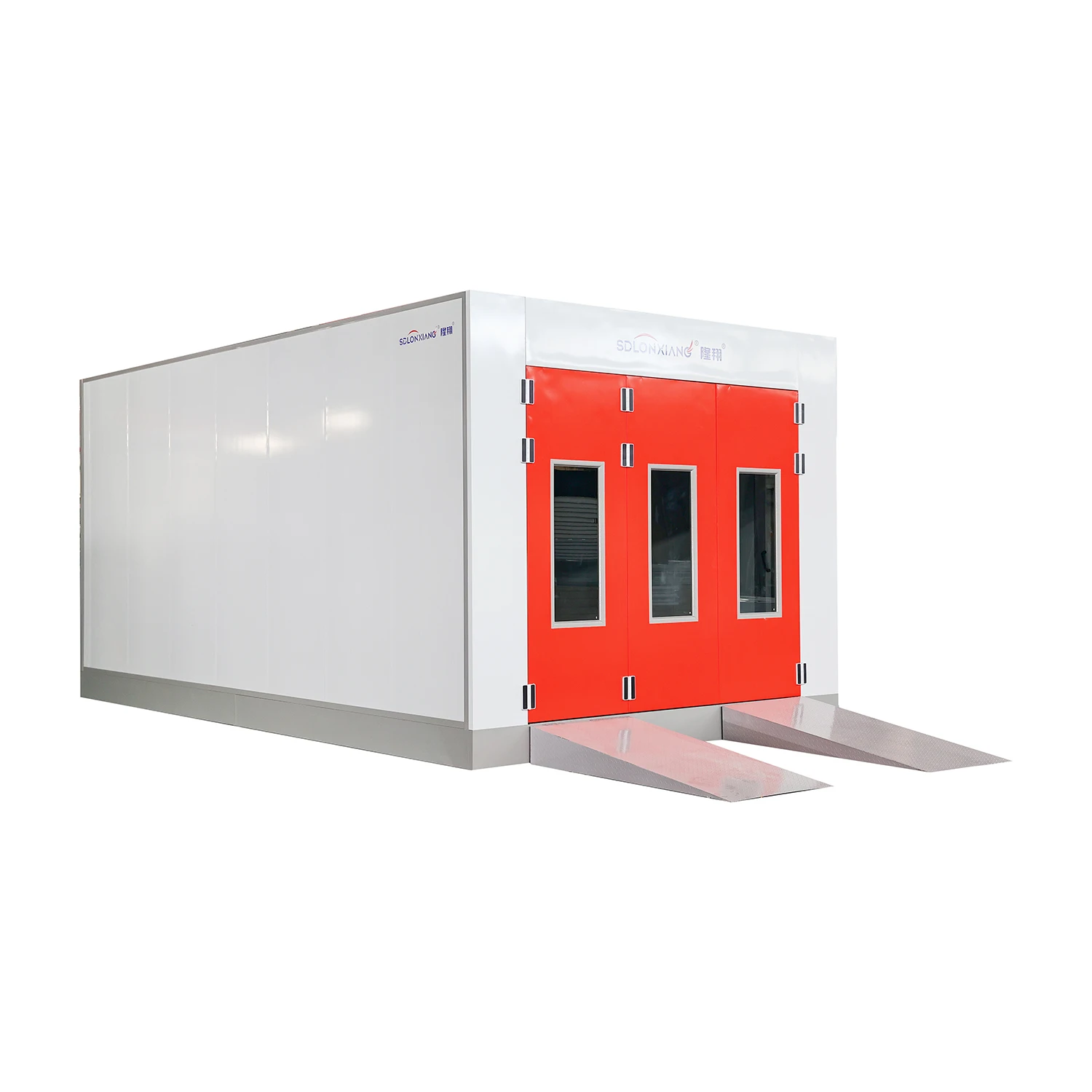 Standard Electric Heating Spray Booth Auto Car Body Repair CE Certified Longxiang LX-E2 With LED Lighting .5KW