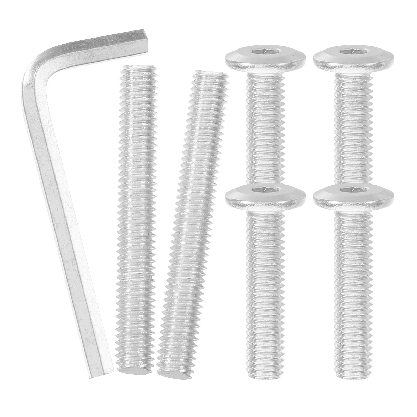 

1 set Cat Climbing Frame Accessories Fully Threaded Bolts Tree Replacement Parts Socket Screws Metal Wrenches Pet Supplies