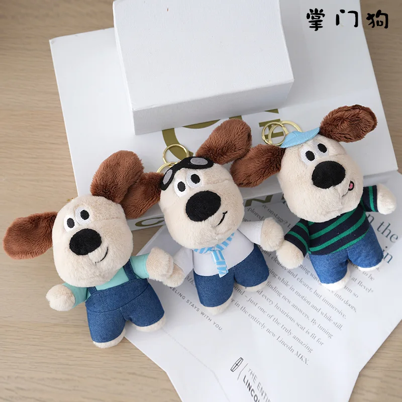 

Anime Keychain 12cm Gromit Kawaii Dressing Plush Pendant Cartoon Keychain Cute Child Toy Gift Couple Backpack Pendant Wholesale