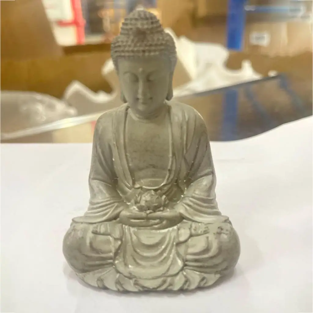 Buddha Statue Modern Home Decoration Ornament Resin Figurine for Room Meditation Yoga Studio Centerpiece