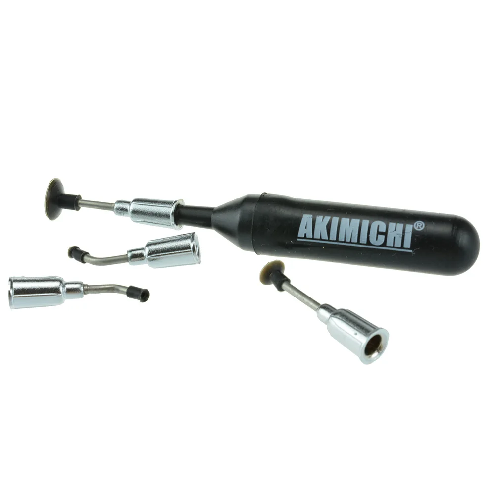 MT-668 SMD IC Vacuum Sucking Pen Remover Sucker Pump Picker Pick Hand Tool Solder Desoldering Welding with 4 Suction Headers
