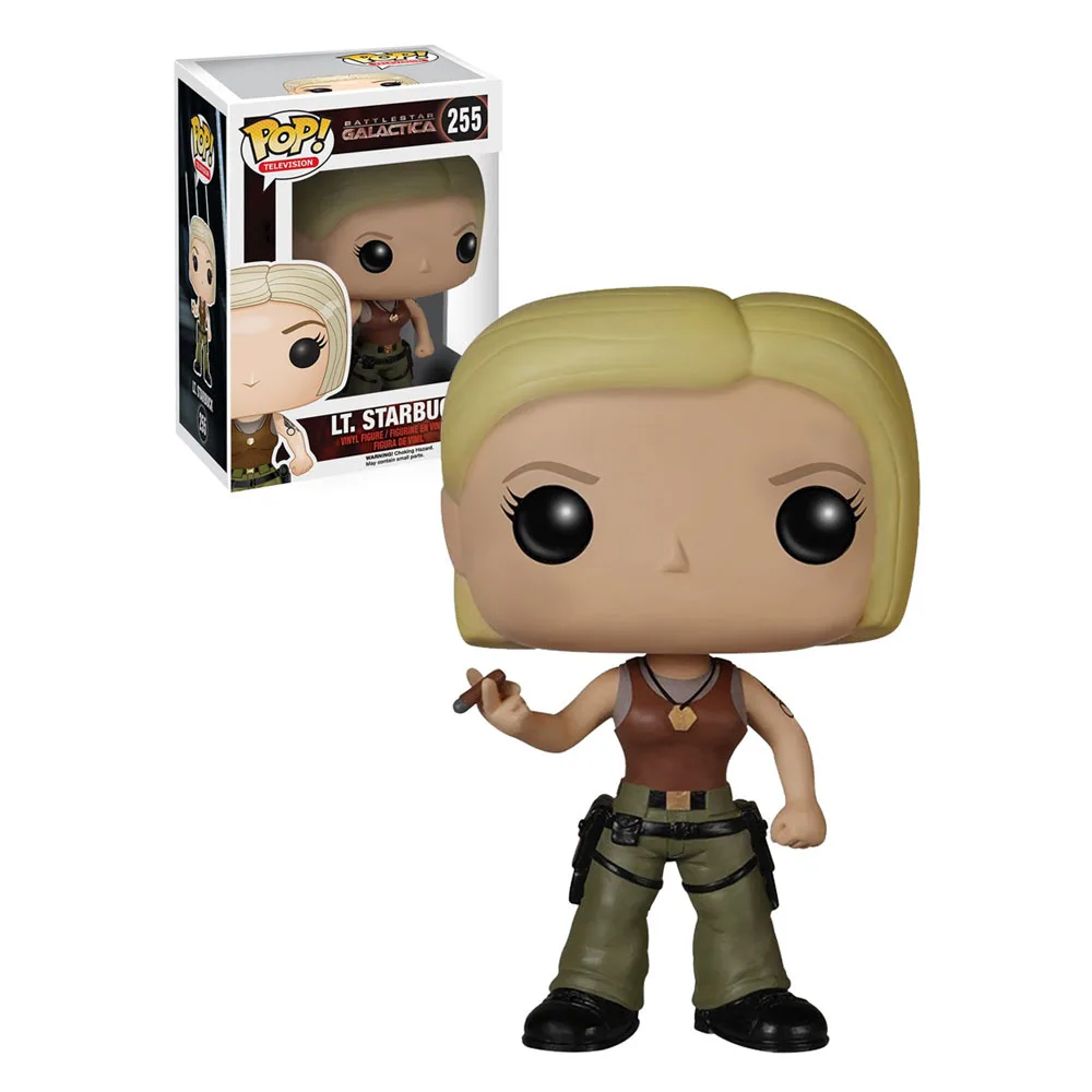 Funko Pop Television Battlestar Galactica Lt. Starbuck #255 Vinyl Action Figures Toys Gifts for Kids