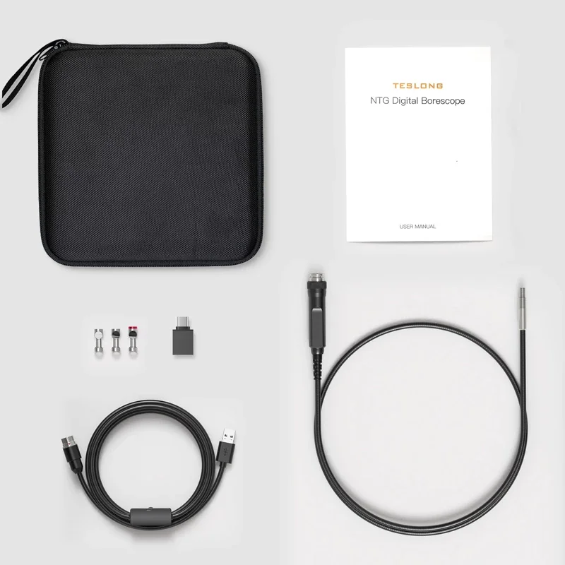 Teslong NTG100 NTG100H 26-INCH NTG100P 10-INCH RIGID USB BORESCOPE,PRECISE BARREL INSPECTION FOR ANDROID, PC &APPLE OSX