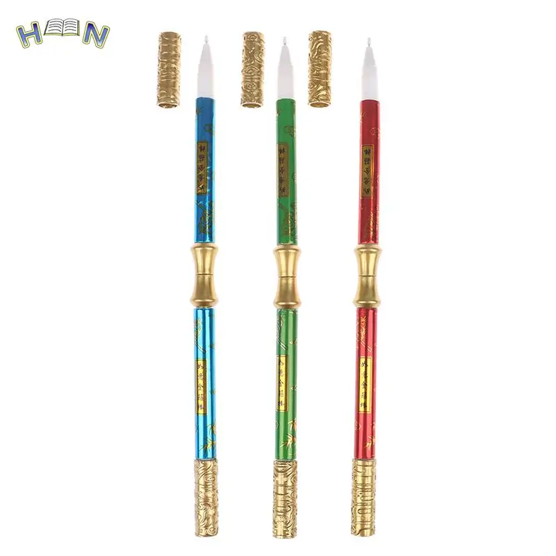 1pcs Spinning Pen Creative Random Flash Rotating Gaming Gel Pens Student Gift Toy