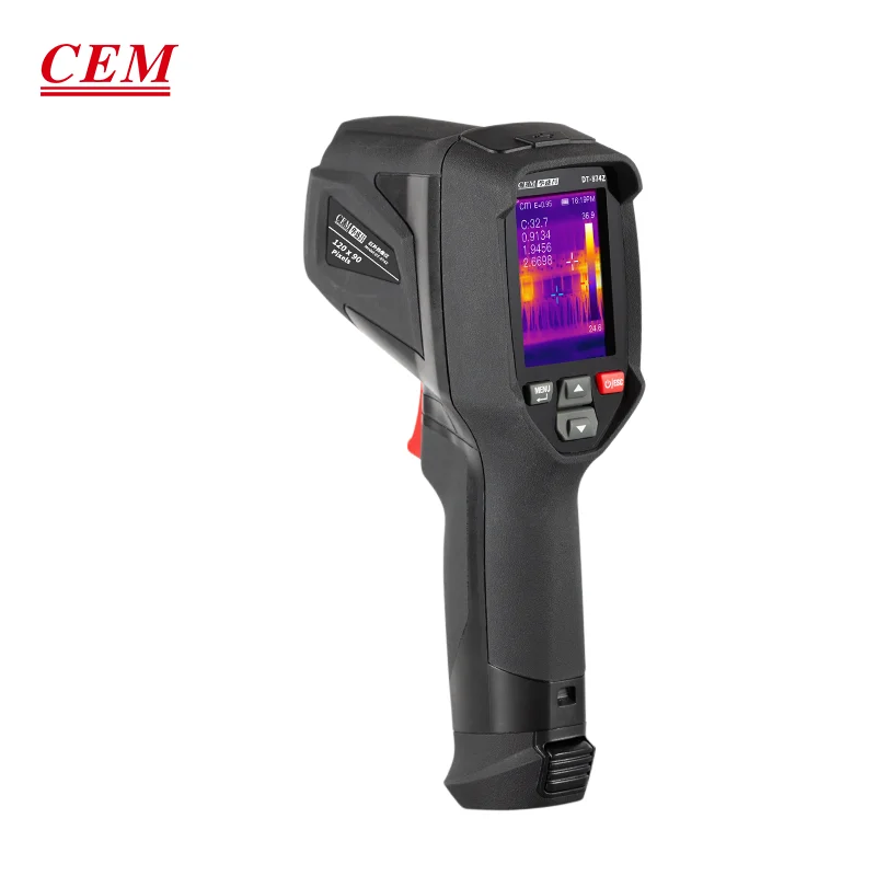 

High-Accuracy Reliable Focus-Free Thermal Imager 25Hz Image Frequency Handheld Industrial IP54 Temperature Instruments OEM ODM