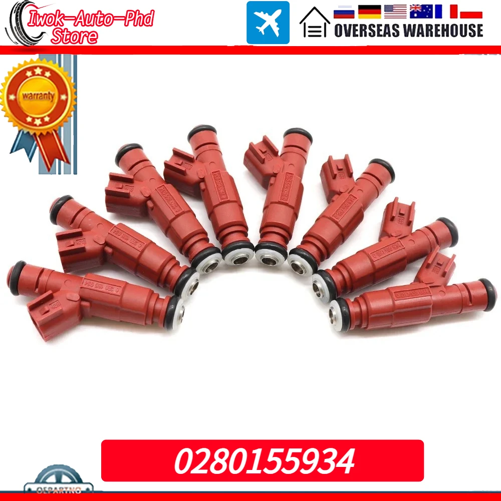 For Dodge Dakota Durango Ram 1500 2500 3500 2000-2003 53031740AA 81212132 M02934X8 5121213 0280155934 Fuel Injector Nozzle