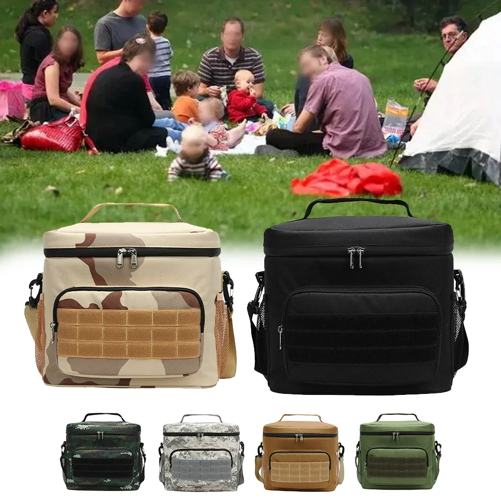 

Insulated Thermal Cooler Bag for Camping Spacious Lunch Box with Waterproof Design Perfect for Outdoor Adventures