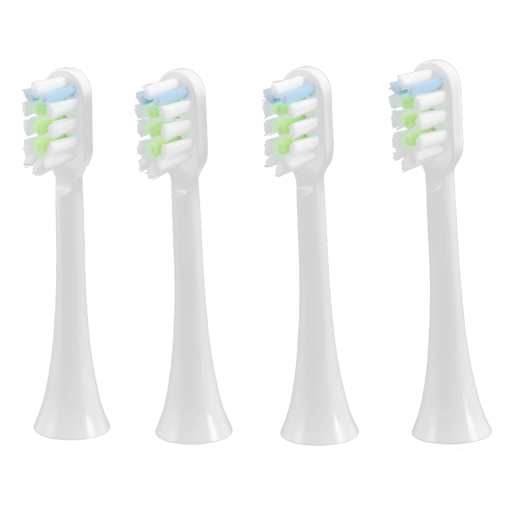 4Pcs Replacement Toothbrush Heads for V1X3/X3U X1/X3/X5 Electric Tooth Brush Heads White