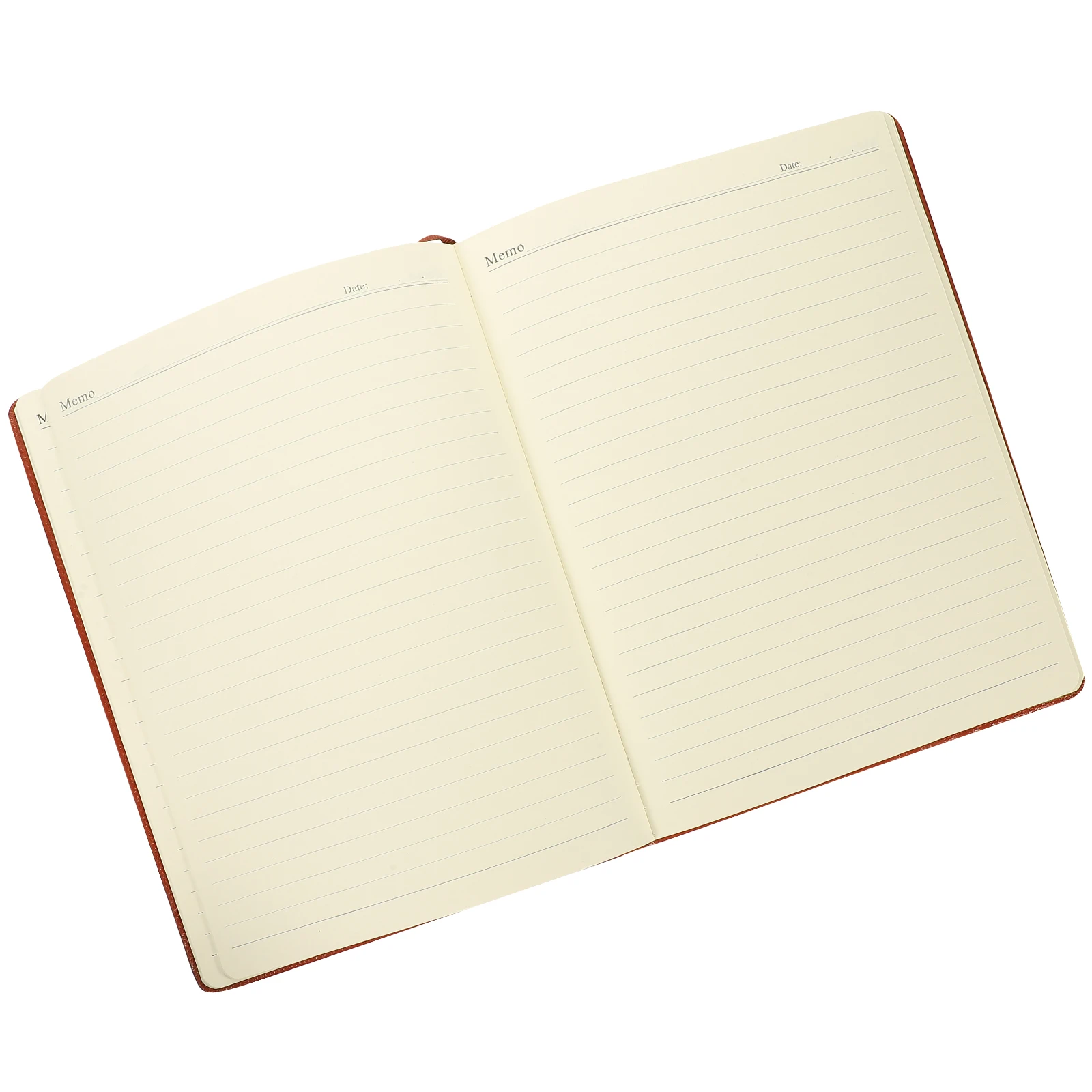 

1pc A4 Notepad 96 Sheets Pu Cover Office Planning Daily Planner Business Writing Notebooks Lined Daily Notebook Paper