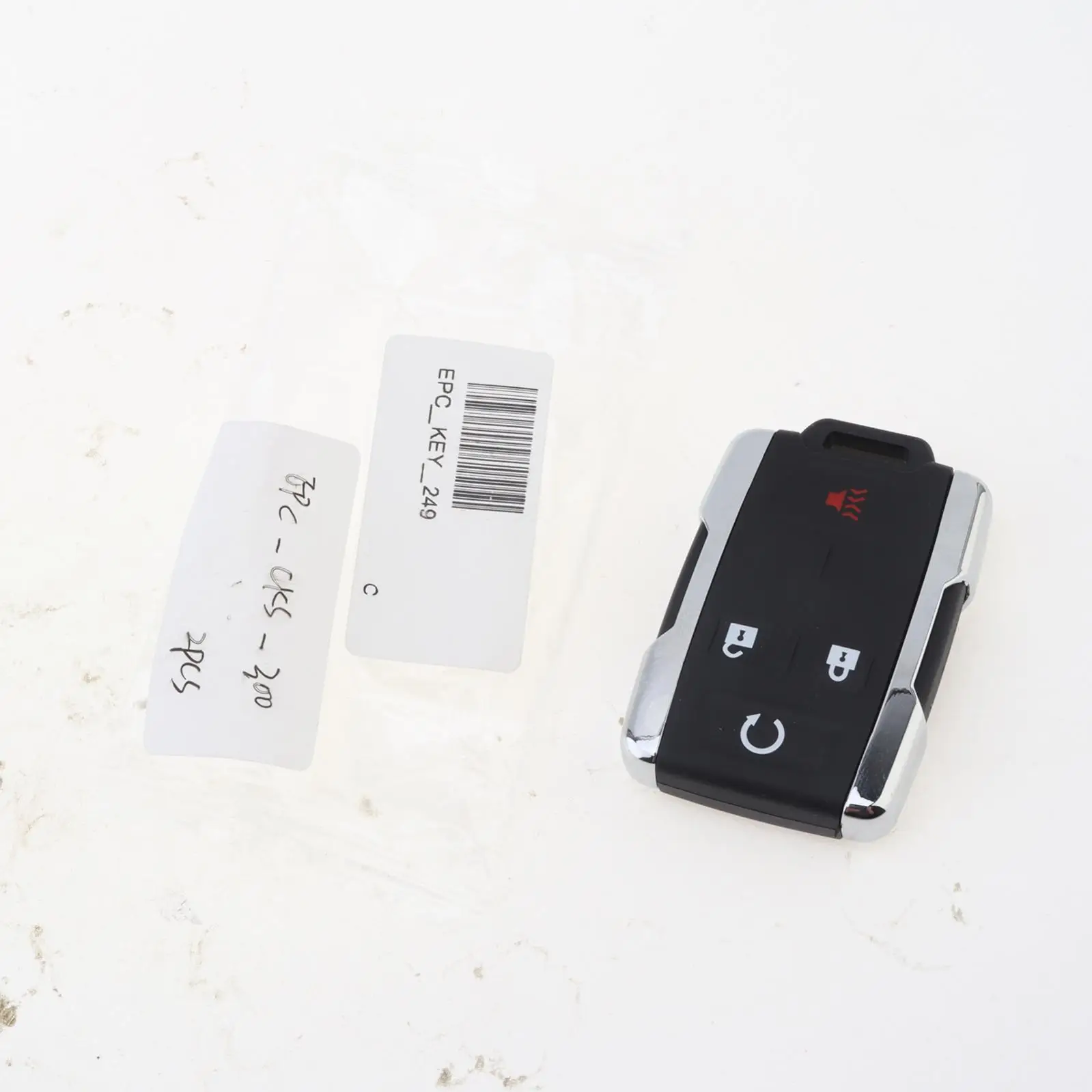 3 + 1 أزرار قابلة للطي عن بعد لمفتاح السيارة M3N- 32337100   يصلح لكاديلاك شيفروليه مفتاح بعيد قذيفة غير مقطوعة شفرة فوب