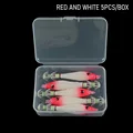 5pcs  pink-white