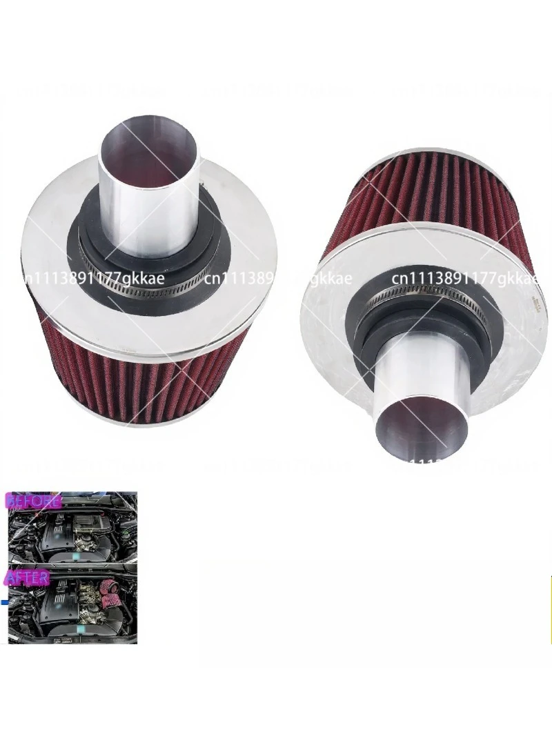 Dual Cone Air Intake Filter Kit for 3.0L Twin Turbo E Series L6 Engine