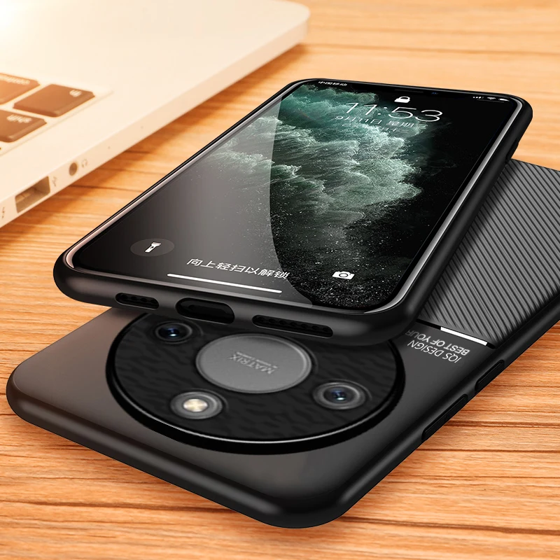 ソフトバックカバー Funda For Honor X9d Capa Coque For Honor X9d 5G Чехол для Skin Feel Phone Cases