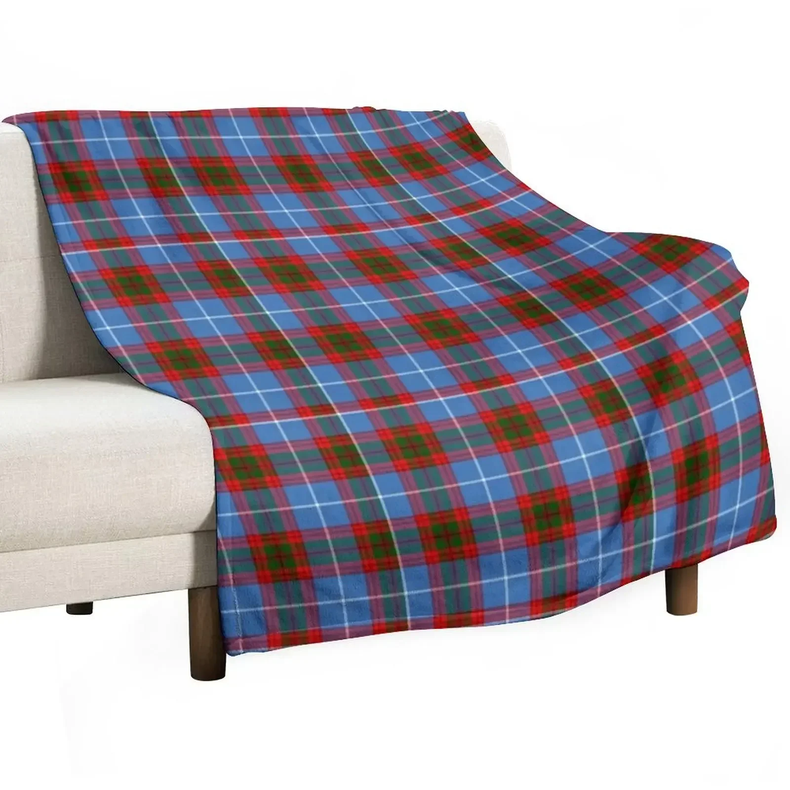 Clan Trotter Tartan Throw Blanket Decorative Beds Heavy Blankets For Sofas Blankets