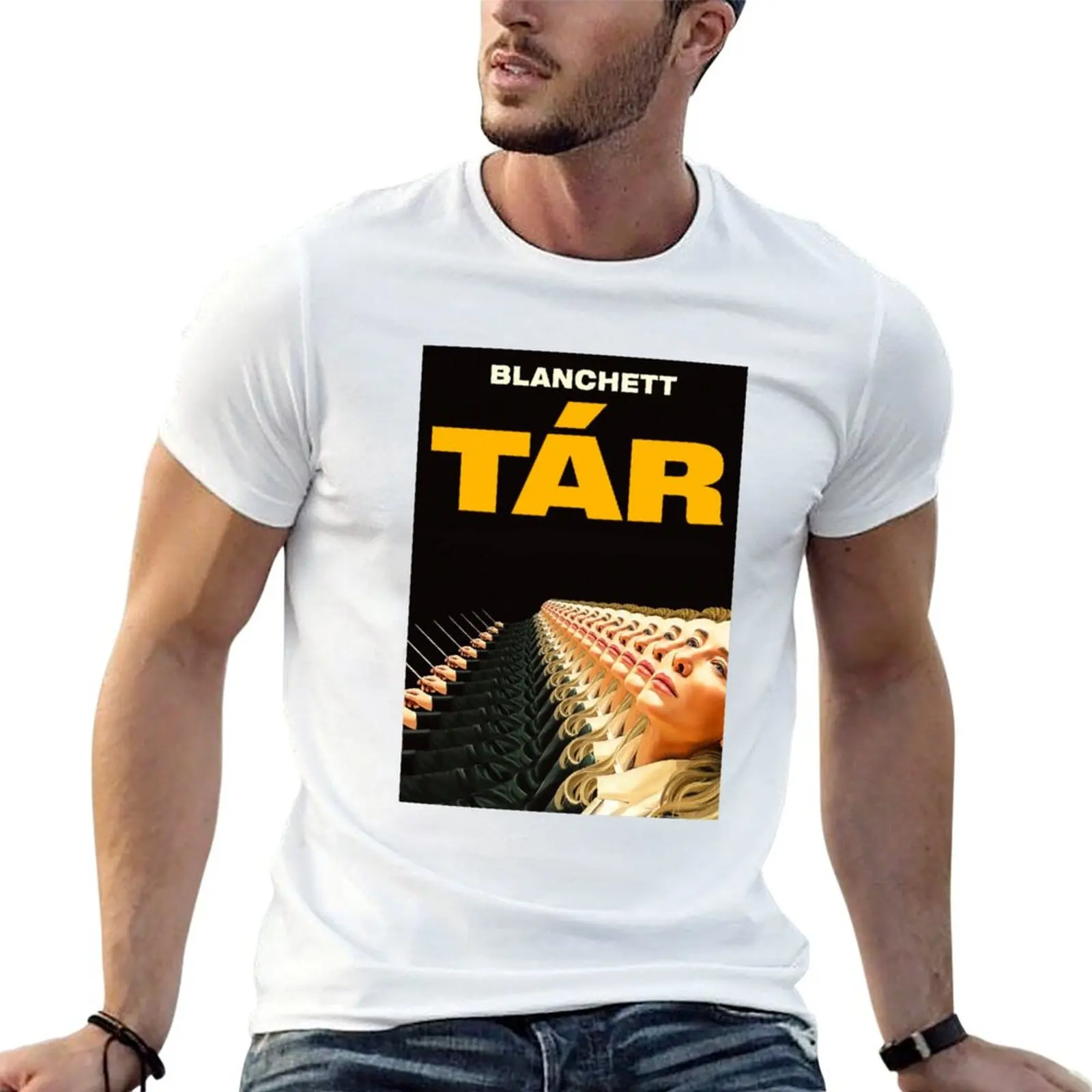 

TR Movie Poster Cate Blanchett T-Shirt funny t shirts dark humor t shirt for man 100 percent cotton T-Shirt