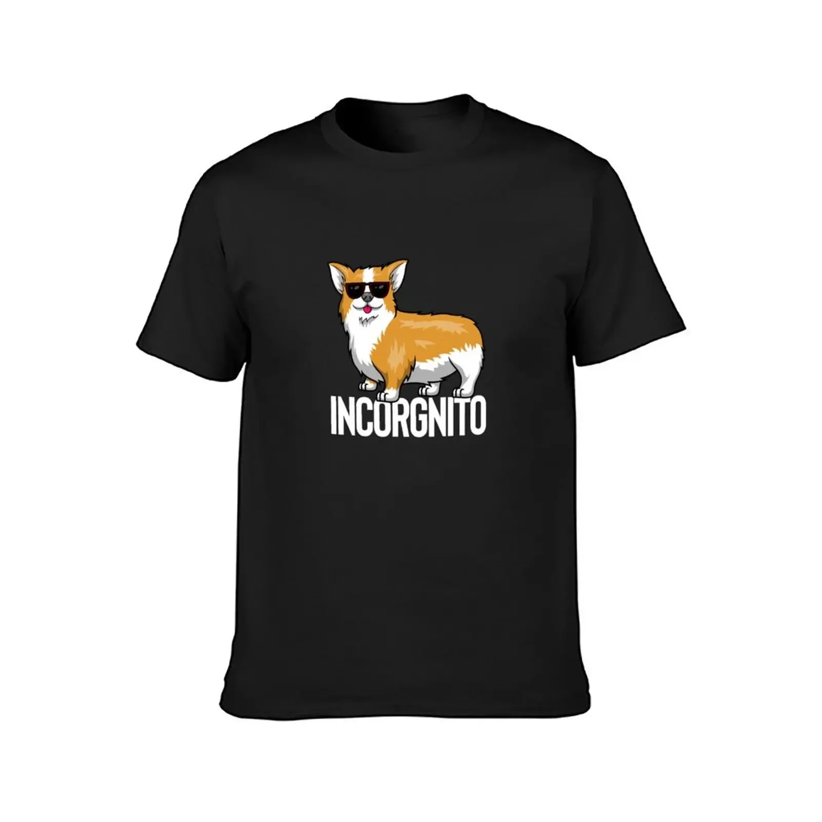 Incorgnito - Incognito Corgi T-Shirt customs vintage clothes rapper graphic tees men clothes