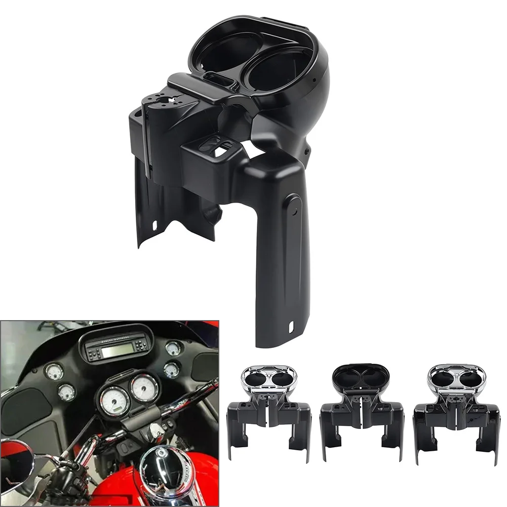 Motorbike Gauge Housing Cover Instrument Nacelle Speedo Housing For Harley Davidson Road Glide 1998-2013