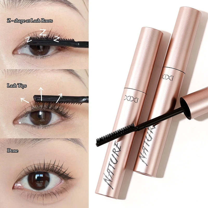 ماسكارا سوداء للرموش، رموش حريرية تدوم طويلاً، تطويل، مقاومة للماء، حجم، مستحضرات تجميل للعين، مناسبة لجميع النساء
